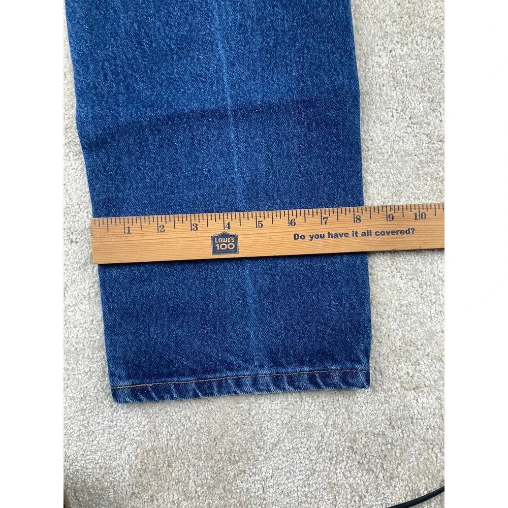 Rustler Jeans Denning Blue Straight Leg Regular Fit 100% Cotton Size 32x32